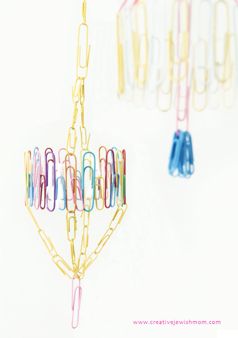 Paper Clip Ornaments Craft For The Succah 2